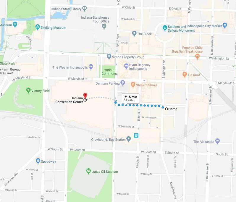 Top Floor Loft In Downtown Indianapolis!!! Zewnętrze zdjęcie